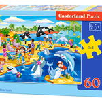 Puzzle 60 piese Dolphinarium, Castorland