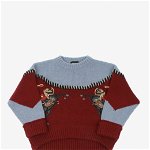 DSQUARED2 Wool Oversized Sweater Multicolor, DSQUARED2