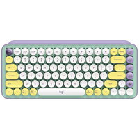 Tastatura mecanica Logitech - POP Keys, wireless, mov/ verde