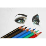 
Creioane Colorate, 2.8 x 7 x 175 mm, 24 Culori, Koh-I-Noor Colectia Fantasy
