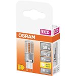 Bec LED Osram PIN G9, 4.8W (50W), 600 lm, lumina calda (2700K), clasa energetica E