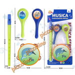 Set de instrumente muzicale cu maracas, 