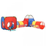 Cort de joacă pentru copii, 250 bile, multicolor, 190x264x90 cm, Casa Practica