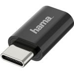 Adaptor USB OTG USB-C - micro USB HAMA 200310, negru