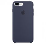 Capac Protectie Spate Apple Din Silicon Pentru Iphone 7 Plus - Bleumarin, Apple