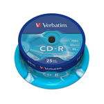 CD-R Verbatim extra protection 25 bucati/set, Verbatim