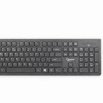 Kit tastatura+mouse Wireless GEMBIRD, US layout, black (KBS-WCH-01), Baseus