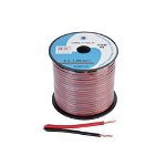 Cablu difuzor CCA 2x1.50mm rosu/negru 100m