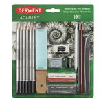 Set complet pentru schite DERWENT Academy, creioane grafit, blister, 19 buc/ set, Derwent