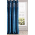 Draperie Gala Velvet Bleumarin, 140 x 250 cm, 1 bucata