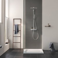 Coloana de dus cu baterie termostatata Grohe Euphoria 310 Cube Duo 1 functie, 