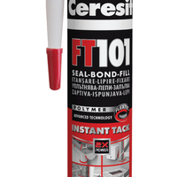 Adeziv si etansant Ceresit FT101, de asamblare si montaj, 280 ml, transparent