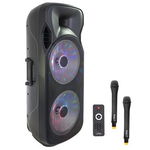 Boxa portabila 2x 15"/38cm, 250W RMS, USB, SD, Bluetooth, FM, PARTY215MKII, Oem