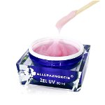 Gel UV Constructie- Jelly Milky Pink 50 ml Allepaznokcie - JMP50 - Everin.ro, Allepaznokcie