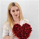 Set cadou - Trandafiri sapun - Inima flori Rosu!, Magazin Traditional