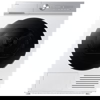 Samsung Uscator de rufe Samsung DV90DB8845GHU4, pompa de caldura, 9 kg, Clasa A, SmartThings, AI Control, Hygiene Care, AI Dry, Silent Dry, WiFi , Alb, Samsung