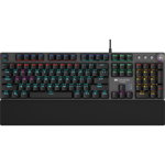 Tastatura Gaming Mecanica CANYON Nightfall GK-7, USB, Layout US, gri