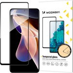 Wozinsky Wozinsky super wytrzymałe szkło hartowane Full Glue na cały ekran z ramką Case Friendly Xiaomi Redmi Note 11 Pro+ / 11 Pro czarny, Wozinsky