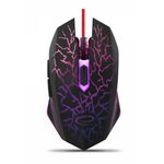 Mouse Gaming EGM211R Iluminare LED cu Fir 2400DPI Negru, Esperanza