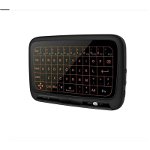 Tastatura wireless techstar® h18 iluminata, full touchpad, mouse