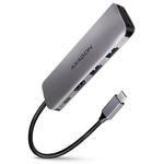 Hub AXAGON HMC-5 2x USB-A HDMI SDmicroSD USB 3.2 Gen 1 Hub PD 100W