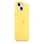 Husa Originala iPhone 13 Apple Silicon Lemon, MagSafe, Zest