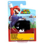 Figurina articulata, Super Mario, Bullet Bill, 6 cm, Super Mario