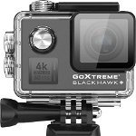 Camera Actiune GoXtreme Black Hawk PLUS 4K @60fps (EIS) +32GB 100MB/s mSD PNY, GoXtreme