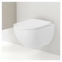 Vas wc suspendat Geberit Acanto Rimfree cu capac inchidere lenta