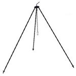 Tripod pentru ceaun Perfect Home, cu lant, otel, 100 cm