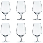 Set 6 pahare Schott Zwiesel, 625 ml, Bistro Line, sticla superioara-tritan, pentru vin alb/rosu, aperitiv, apa, Schott Zwiesel