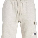 Short JACK JONES Atlas Cargo - 12225165-White Melange, JACK &JONES