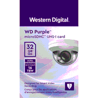 Card MicroSD 32GB'seria Purple Ultra Endurance - Western Digital WDD032G1P0C, Western Digital