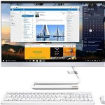 All In One PC Lenovo IdeaCentre A340-24IWL (Procesor Intel® Core™ i3-10110U (4M Cache, 4.10 GHz), Comet Lake, 23.8" FHD, Touch, 8GB, 1TB HDD @5400RPM + 128GB SSD, Intel® UHD Graphics, Alb)