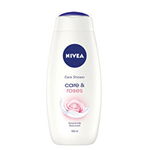 Gel de dus Care&Roses cu trandafir si ulei de migdale - 500 ml, NIVEA