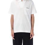 Palm Angels PALM ANGELS Sartorial tape pocket polo WHITE/WHITE, Palm Angels