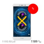 Honor 6X Dual Sim 64GB LTE 4G Argintiu 4GB RAM