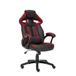 Scaun gaming Inaza Cobra negru cu rosu