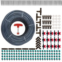 Kit Irigare complet Strimon 400m + 211 Accesorii, 