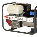 Generator de curent Honda TR5,5, motor GX-270, monofazat-trifazat, 5,5 kVA, 8 CP, Honda