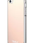 Tellur Protectie pentru spate Mirror Shield Pink pentru iPhone 5/5S/SE