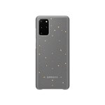 Husa Protectie Spate Samsung Galaxy S20+ Protective LED Cover Gray