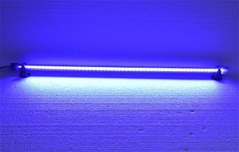 Lampa led submersibila albastra 95 cm si 68 leduri, 