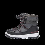 Moon Boot Ghete MOON BOOT JR BOY MID WP 2 BLACK/CASTLERO