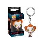 Breloc - Pop! Keychain - Pennywise With Beaver Hat, Funko