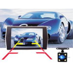 Camera Video Auto DVR Dubla FullHD Techstar® T667 Unghi 170° Display 4\