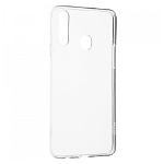 Husa Loomax de protectie pentru Samsung A20E, silicon subtire, 2 mm, transparent, Loomax