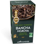 Ceai verde prajit Bancha Hojicha bio 18 pliculete x 2g, Aromandise, Aromandise