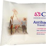 Cleanic CLEANIC_Șervețele umede răcoritoare Antibacterian Travel Pack șervețele răcoritoare cu lichid antibacterian 40buc., Cleanic
