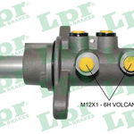 Pompa centrala frana LPR aluminiu 23,81mm Toyota Avensis 1.6-2.2D 11.08-10.18 filet 12X1 6H VOLCANO M12 2 pini, LPR
